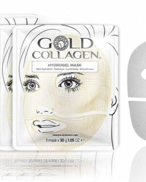 Gold Collagen hidrogelio veido kaukės (4 vnt.)