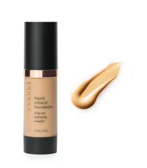 YOUNGBLOOD SKYSTAS MINERALINIS MAKIAŽO PAGRINDAS “LIQUID MINERAL FOUNDATION”, 30 ML