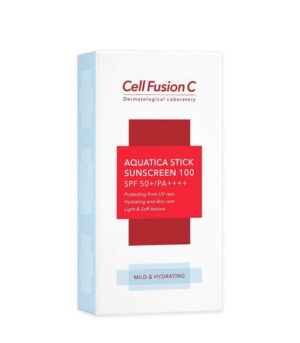 Cell Fusion C Drėkinanti pieštukinė apsauga nuo saulės „Aquatica Stick Sunscreen 100”