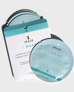 IMAGE Skincare I MASK Drėkinamoji lakštinė hidrogelio kaukė 5 vnt. + dovana