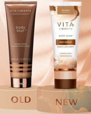 Vita Liberata Body Blur Instant Skin Finish - Momentinio poveikio kremas, kūno makiažas 100ml MEDIUM
