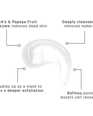 MZ Skin "Cleanse & Clarify Dual Action" AHA prausiklis ir kaukė
