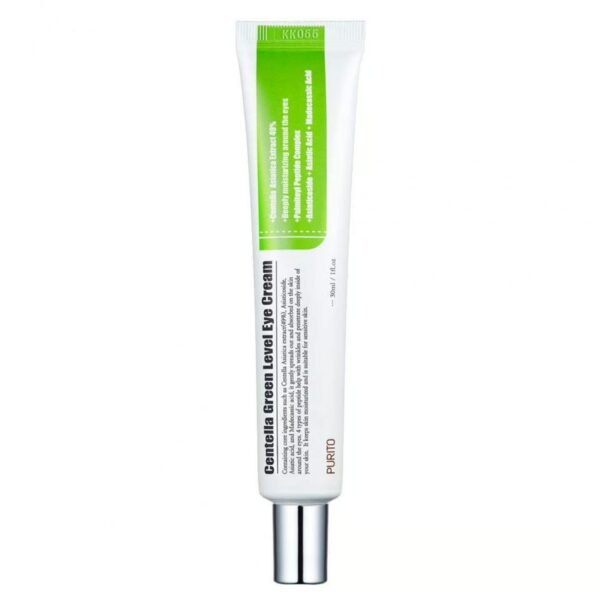 PURITO Centella Green Level Eye Cream - paakių kremas su centele