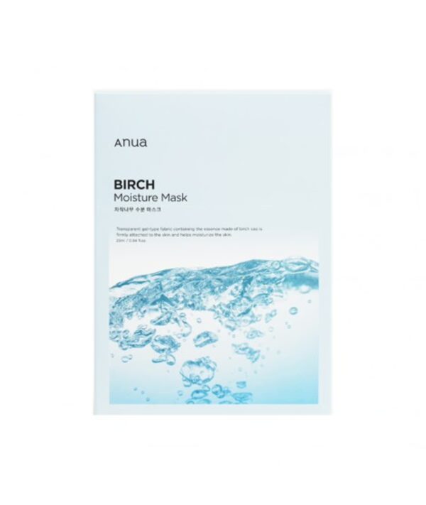 ANUA Birch Moisture Mask - lakštinė veido kaukė